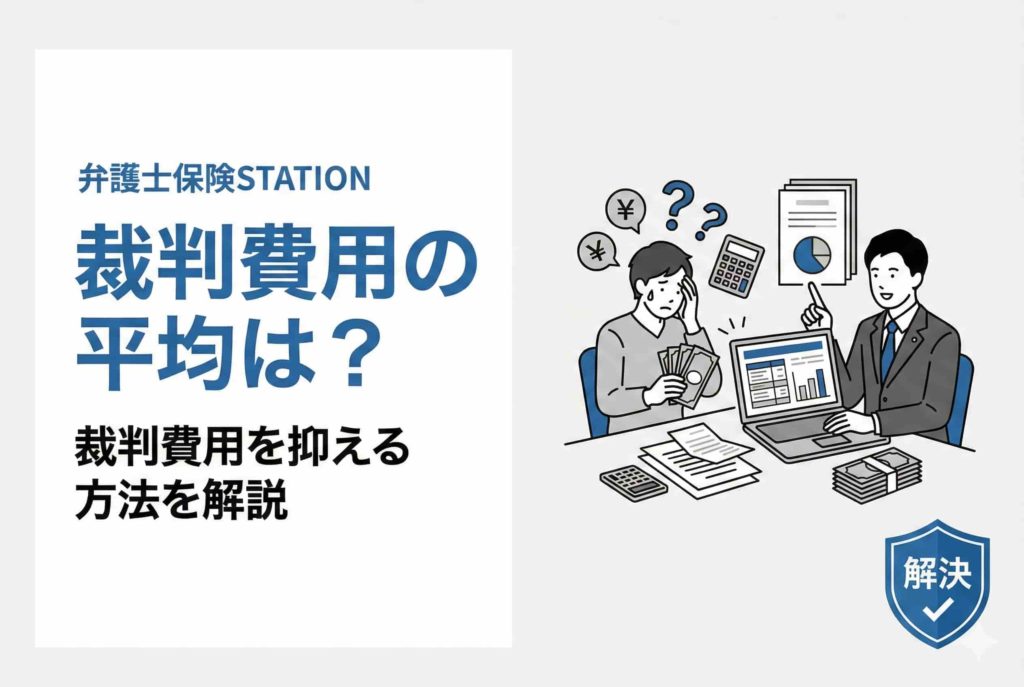 裁判費用の平均はいくら？裁判費用を抑える方法について解説