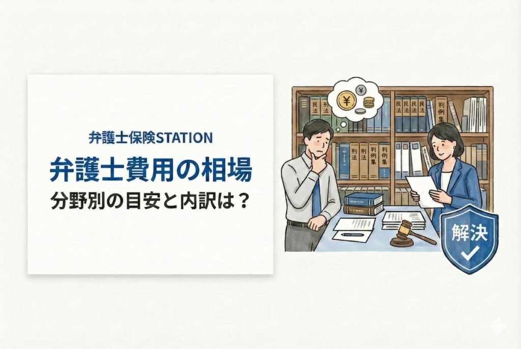 弁護士費用の相場は？分野別の目安一覧と内訳を元弁護士が解説
